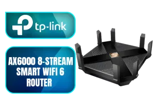 TP-Link WiFi 6 AX6000 Smart WiFi Router - High-Speed Connectivity