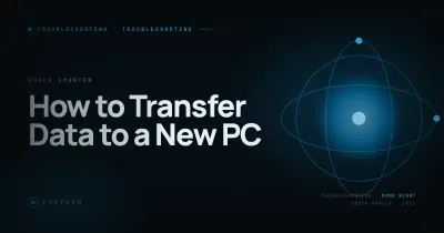 How to Transfer Data to a New PC — Migration Guide (South Africa, 2026)