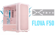 TRYX FLOVA F50 Pink Mid-Tower ATX Case | 420mm GPU - image 1