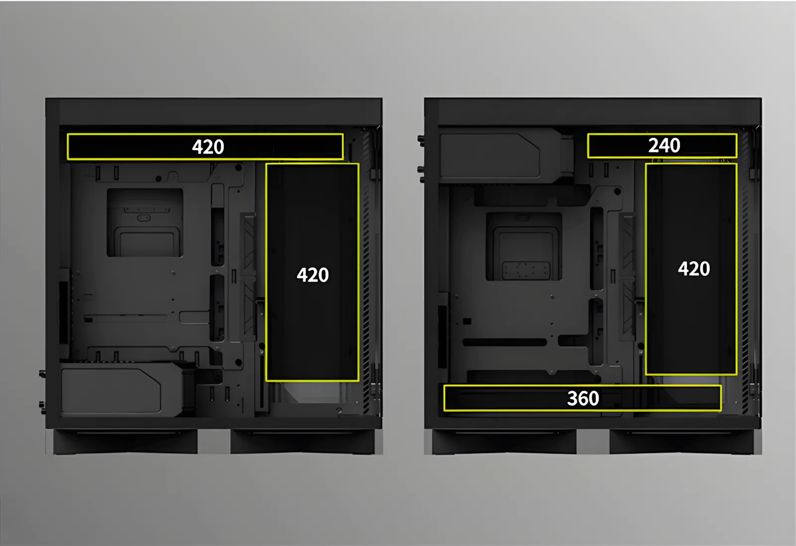 TRYX LUCA L70 E-ATX Mid-Tower Gaming Case, Tempered Glass | Evetech