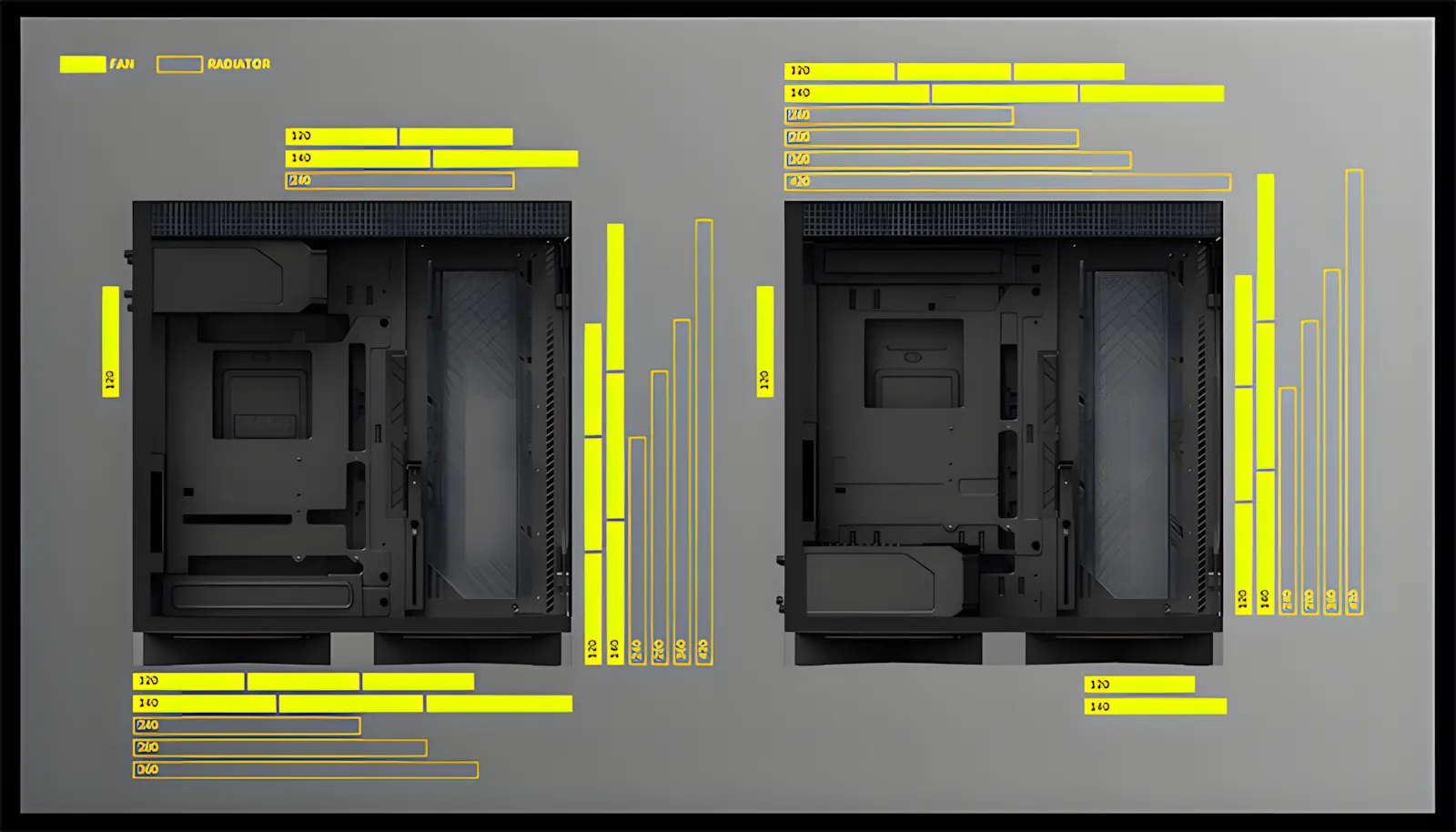 TRYX LUCA L70 E-ATX Mid-Tower Gaming Case, Tempered Glass | Evetech