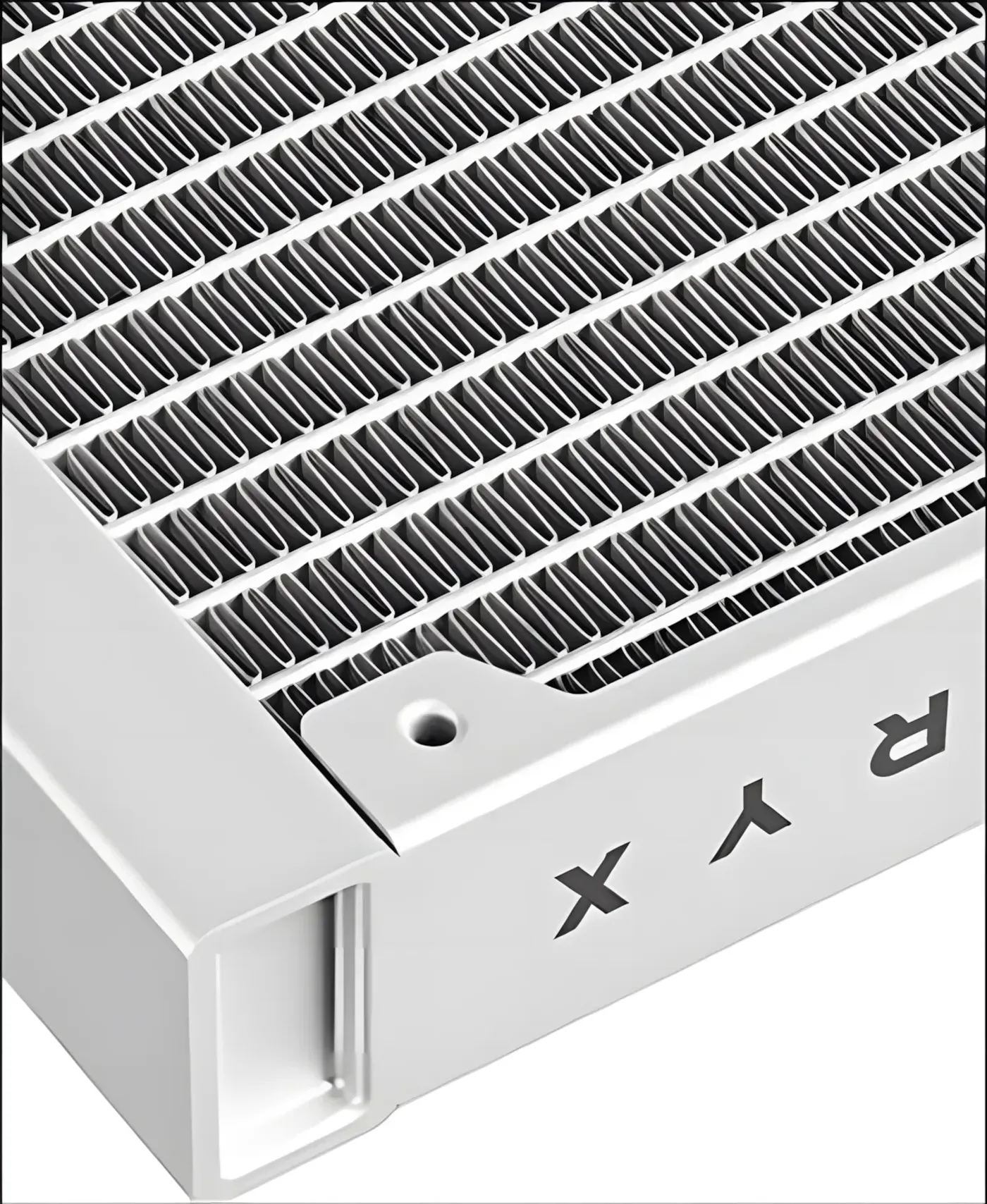 High-performance 30mm liquid cooling radiator component