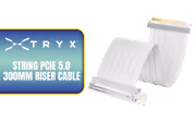 TRYX PCIe 5.0 300mm String Riser Cable (White) - image 1