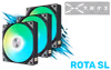 TRYX ROTA SL ARGB 120mm Pack of 3 — Quiet RGB Cooling - image 1