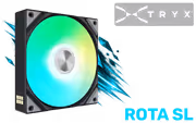 TRYX ROTA SL ARGB 120mm Case Fan Black, 500-1800RPM, 28.87 dB - image 1