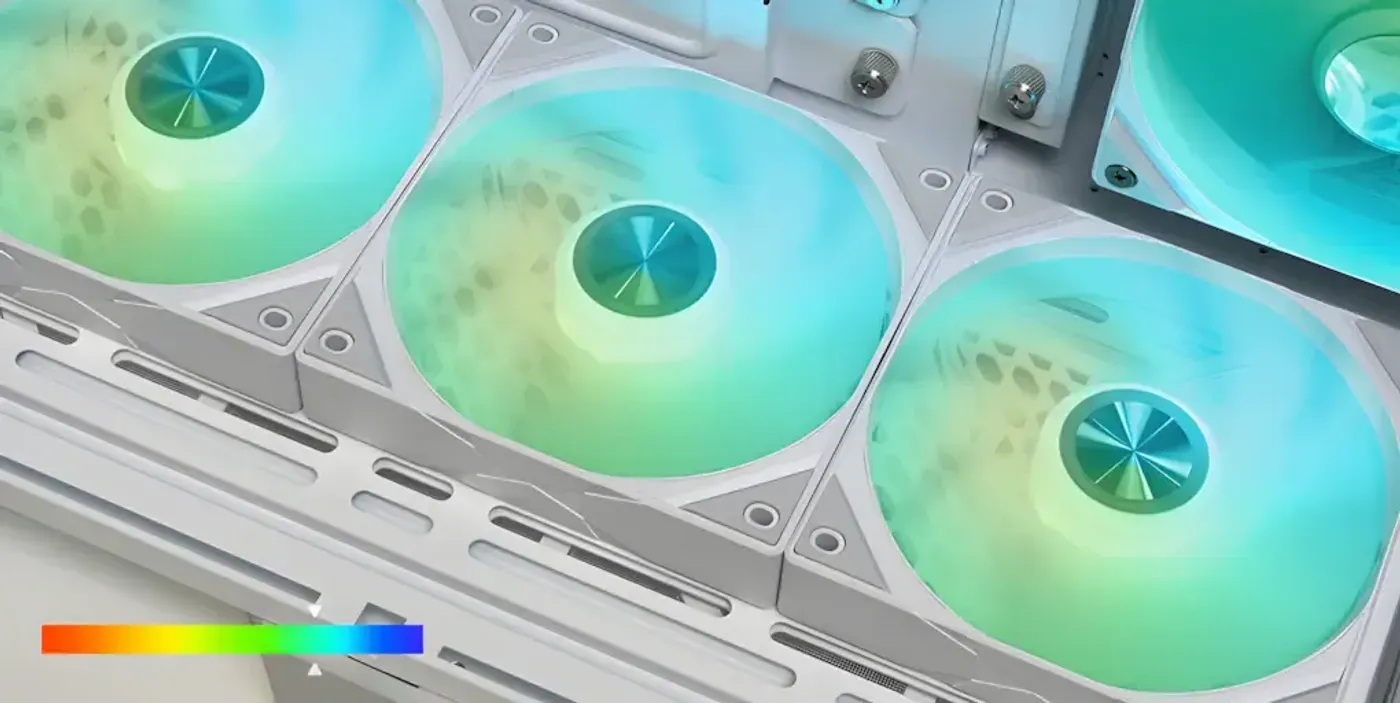 Demonstration of the 16.7 million color ARGB lighting effects on the TRYX ROTA SL
