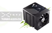 TRYX TURRIS 620 LCD Black Air Cooler with 5.0-inch IPS - image 1