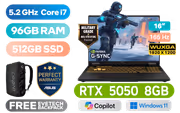 ASUS TUF Gaming F16 96GB/512GB Core i7 - image 1