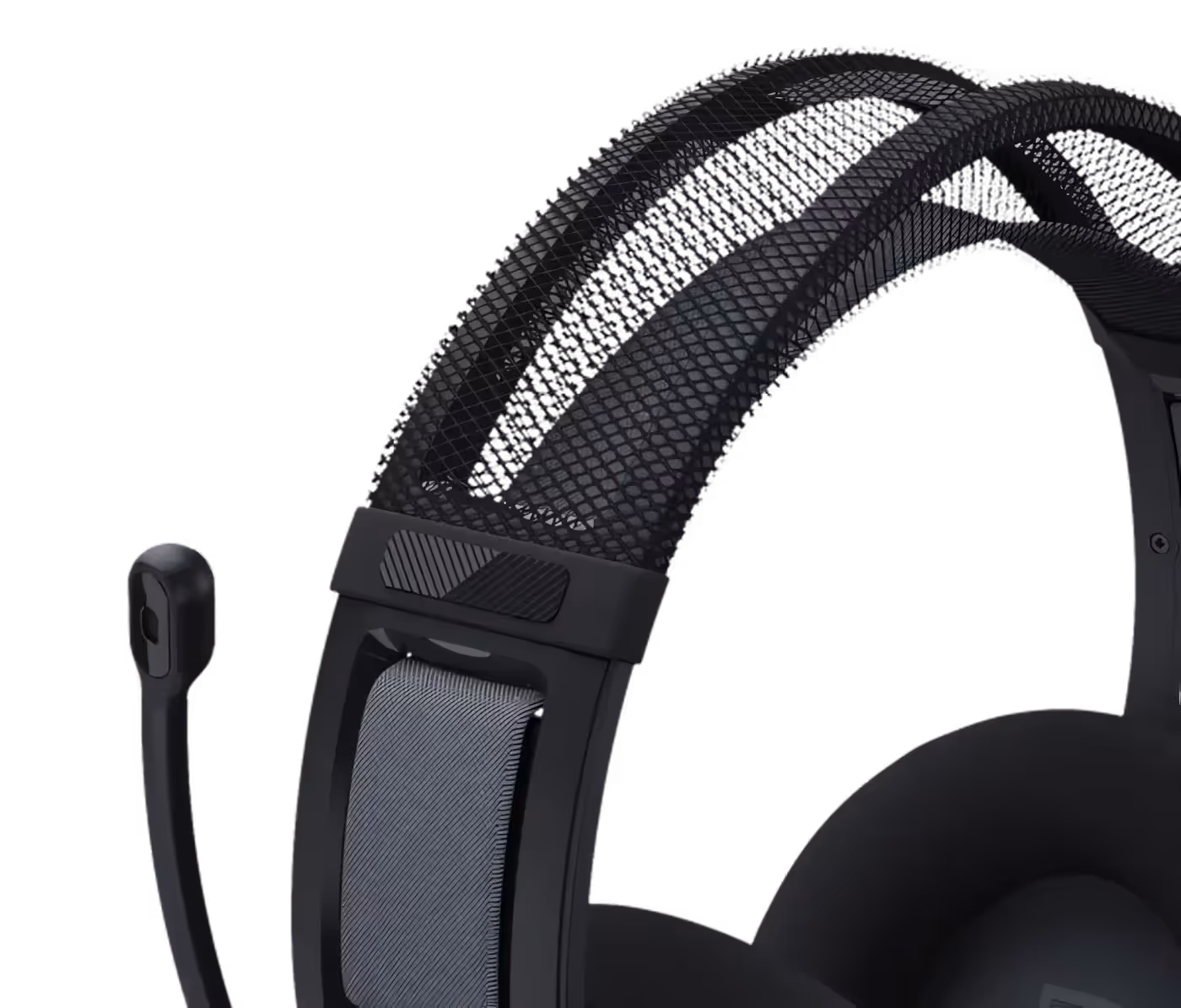 Atlas 200 headset with floating headband and memory foam cushions