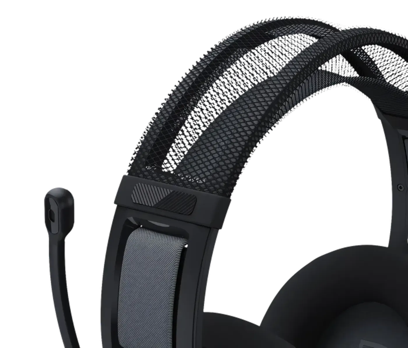 Atlas 200 headset with floating headband and memory foam cushions
