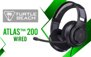 Turtle Beach Atlas 200 Black Wired PC Gaming Headset 3D Audio - image 1