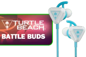 Turtle Beach Battle Buds In-Ear Gaming Headset - White | Premium Sound & Comfort - image 1