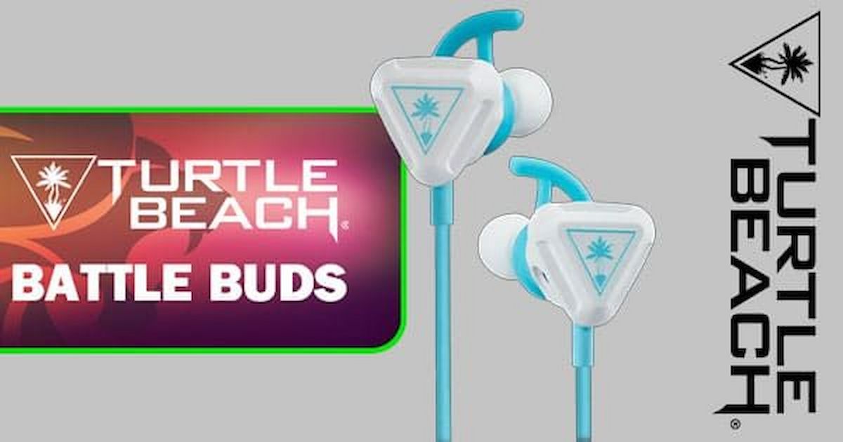[OPEN BOX] Turtle Beach Battle Buds In-Ear Gaming Headset - White ...
