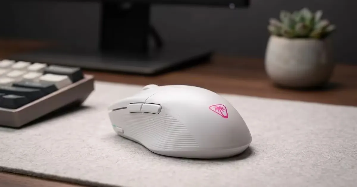 TURTLE BEACH Pure Air Wireless Mouse — 26K DPI, 54g, 125hr White | Evetech