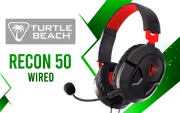 TURTLE BEACH Recon 50 Wired Headset — 40mm, Flip-to-Mute Mic - image 1