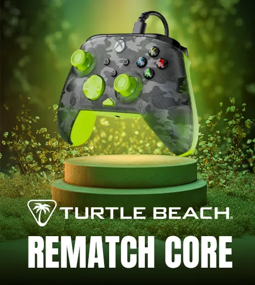 Turtle Beach Rematch Core Wired COntroller Ghost Camo Black Yellow