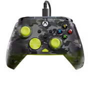 Turtle Beach Rematch Core Black/Yellow Wired Xbox Controller Ghost Camo - image 2