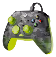 Turtle Beach Rematch Core Black/Yellow Wired Xbox Controller Ghost Camo - image 3