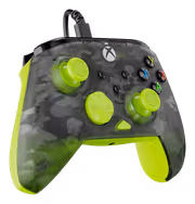 Turtle Beach Rematch Core Black/Yellow Wired Xbox Controller Ghost Camo - image 4
