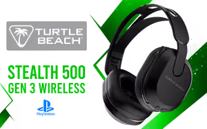 Turtle Beach Stealth 500 Gen 3 Wireless Headset Black PS Turtle Beach Stealth 500 Gen 3 Wireless Headset Black PS - Image 1