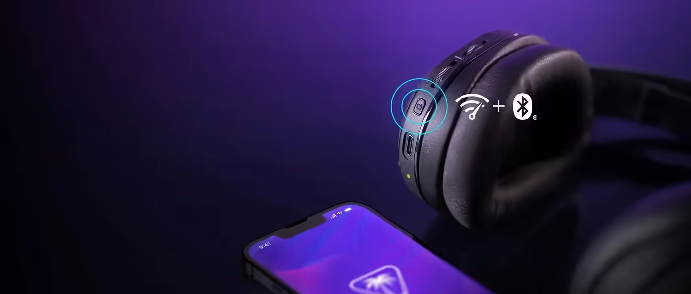 QuickSwitch control on the Turtle Beach Stealth 500 Gen 3 earcup