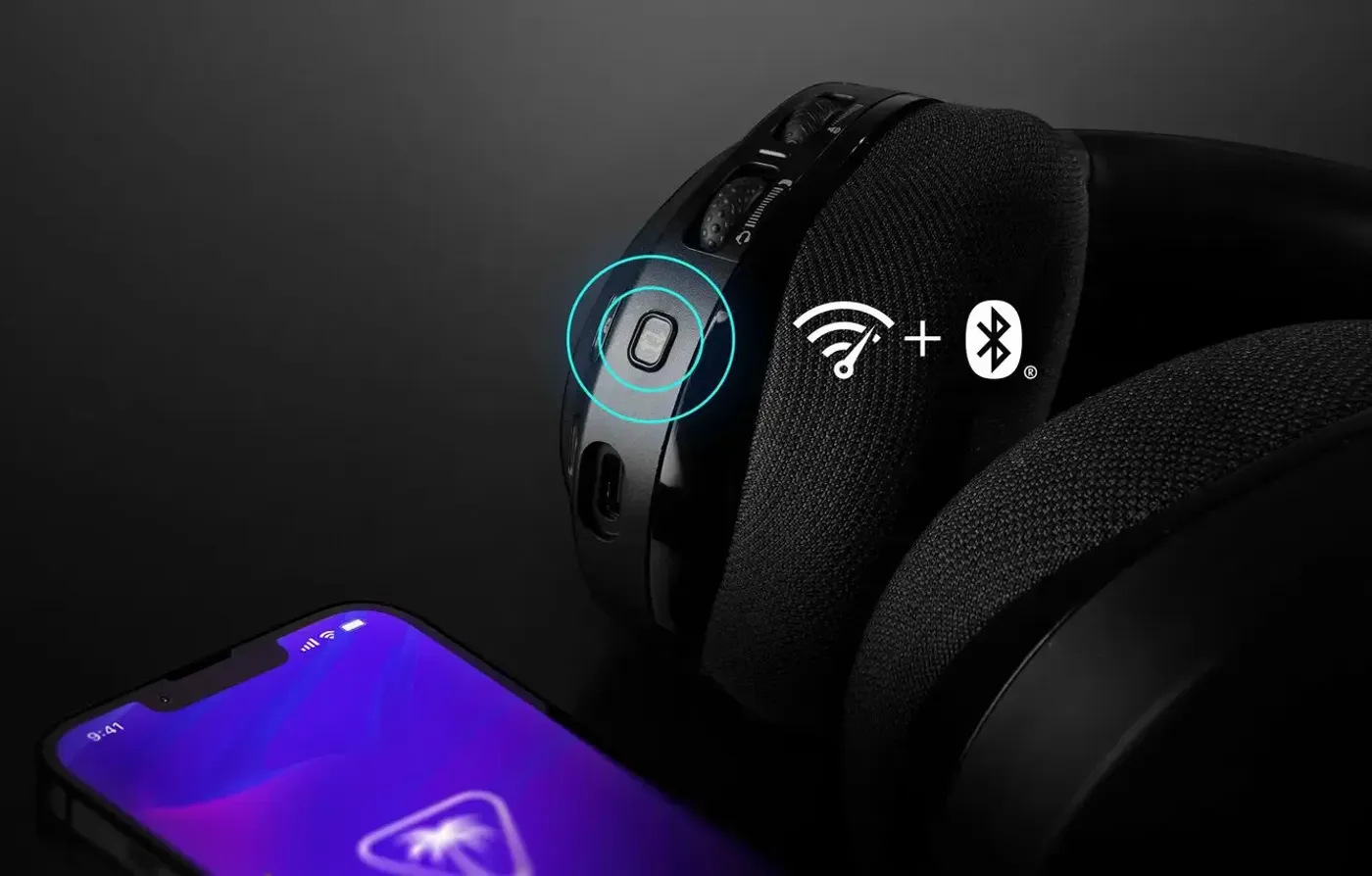 Wireless Headset with QuickSwitch Technology for Easy Connection Switching