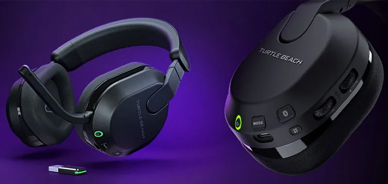 Turtle Beach Stealth 600 Gen 3 Wireless Headset Showing Key Features
