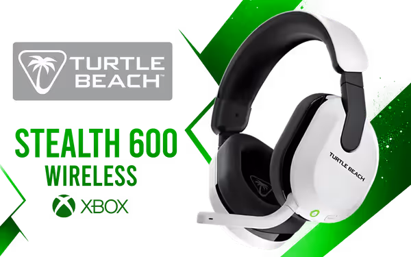 Turtle Beach Stealth 600 Gen 3 Wireless Headset — White - image 1 Turtle Beach Stealth 600 Gen 3 Wireless Headset — White - image 1