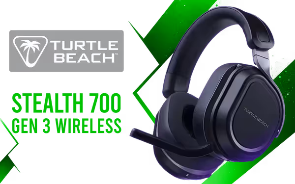 Turtle Beach Stealth 700 (Gen 3) Wireless Headset – 60mm Drivers (Black) - image 1 Turtle Beach Stealth 700 (Gen 3) Wireless Headset – 60mm Drivers (Black) - image 1