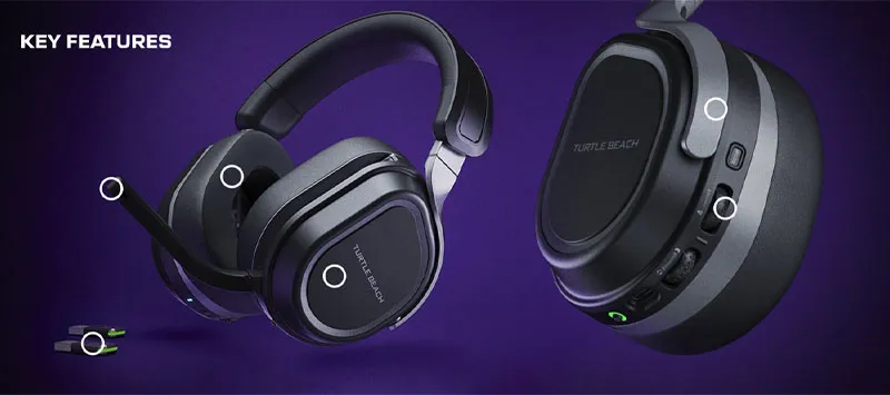 Turtle Beach Stealth 700 (Gen 3) Wireless Headset – 60mm Drivers