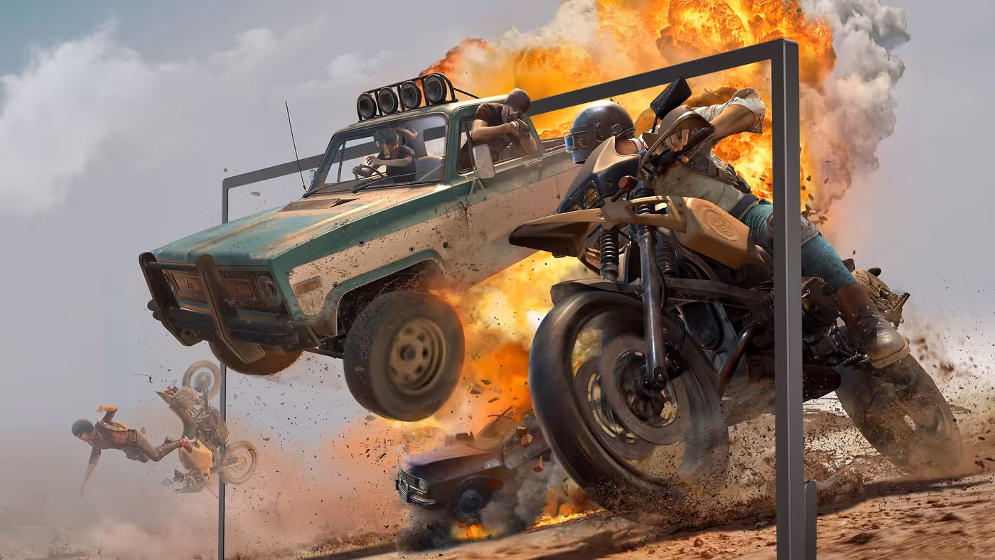 17.3-inch 4K UHD gaming monitor providing clear high-resolution visuals