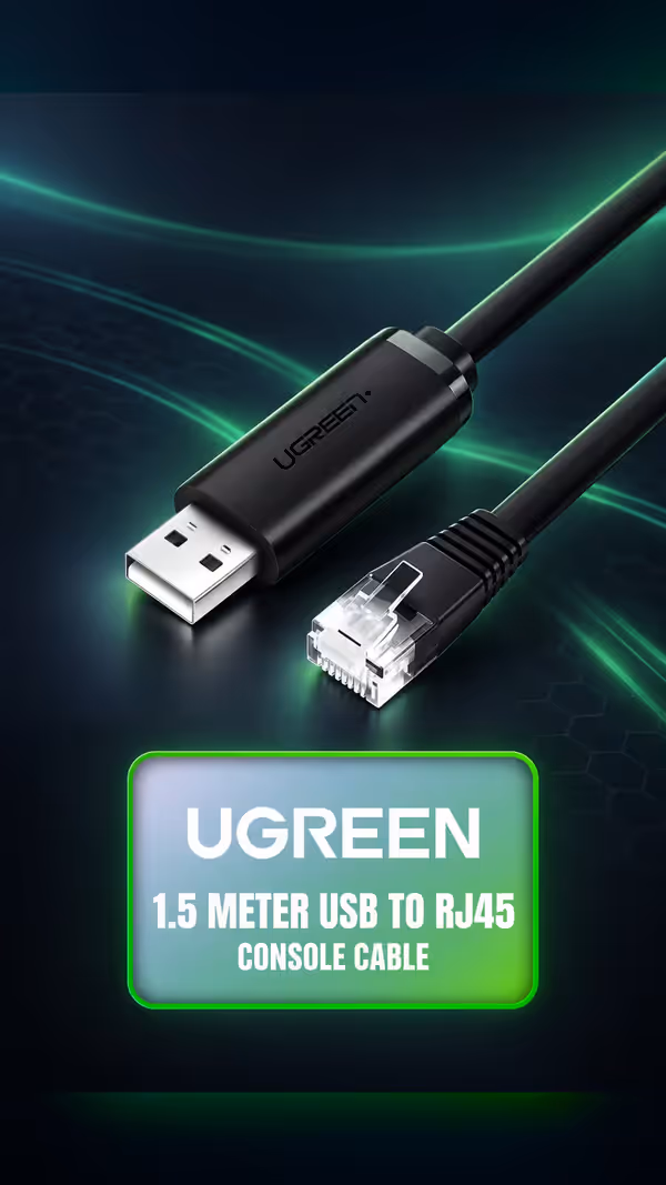 UGREEN 1.5 Meter USB to RJ45 Console Cable