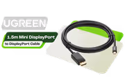 UGREEN 1.5m Mini DisplayPort to DisplayPort Cable 4K60Hz - image 1