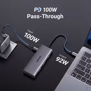UGREEN CM498 9-in-1 USB-C Hub with 4K HDMI, RJ45, 100W PD - image 9
