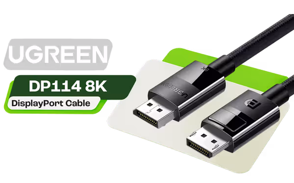 UGREEN DP114 8K DisplayPort Cable with Dynamic HDR - image 1 UGREEN DP114 8K DisplayPort Cable with Dynamic HDR - image 1