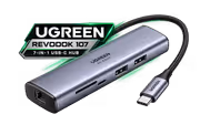 UGREEN Revodok 107 7-in-1 USB-C Hub, 4K HDMI & Ethernet - image 1