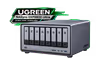 UGREEN NASync DXP8800 Ultra 8-Bay NAS, Core 7, Dual 10GbE - image 1