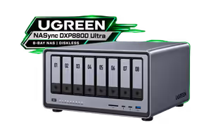 UGREEN NASync DXP8800 Ultra 8-Bay NAS, Core 7, Dual 10GbE - image 1