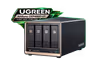 UGREEN NASync DXP4800 GT 4-Bay NAS, Dual 10GbE, Ryzen - image 1