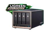 UGREEN NASync DXP4800 GT 4-Bay NAS, Dual 10GbE, Ryzen - image 1