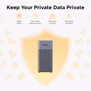 UGREEN NASync DH2300 2-Bay NAS, Diskless, Up to 64TB - image 9
