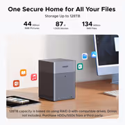 UGREEN DH4300 Plus 128TB NAS Storage - image 2