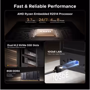 UGREEN NASync DXP2800 GT 2-Bay NAS, 10GbE, Ryzen - image 4