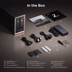 UGREEN NASync DXP2800 GT 2-Bay NAS, 10GbE, Ryzen - image 11