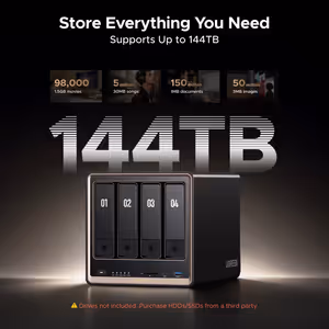 UGREEN NASync DXP4800 GT 4-Bay NAS, Dual 10GbE, Ryzen - image 25