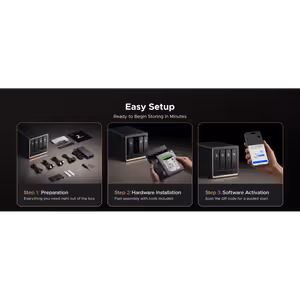 UGREEN NASync DXP4800 GT 4-Bay NAS, Dual 10GbE, Ryzen - image 11
