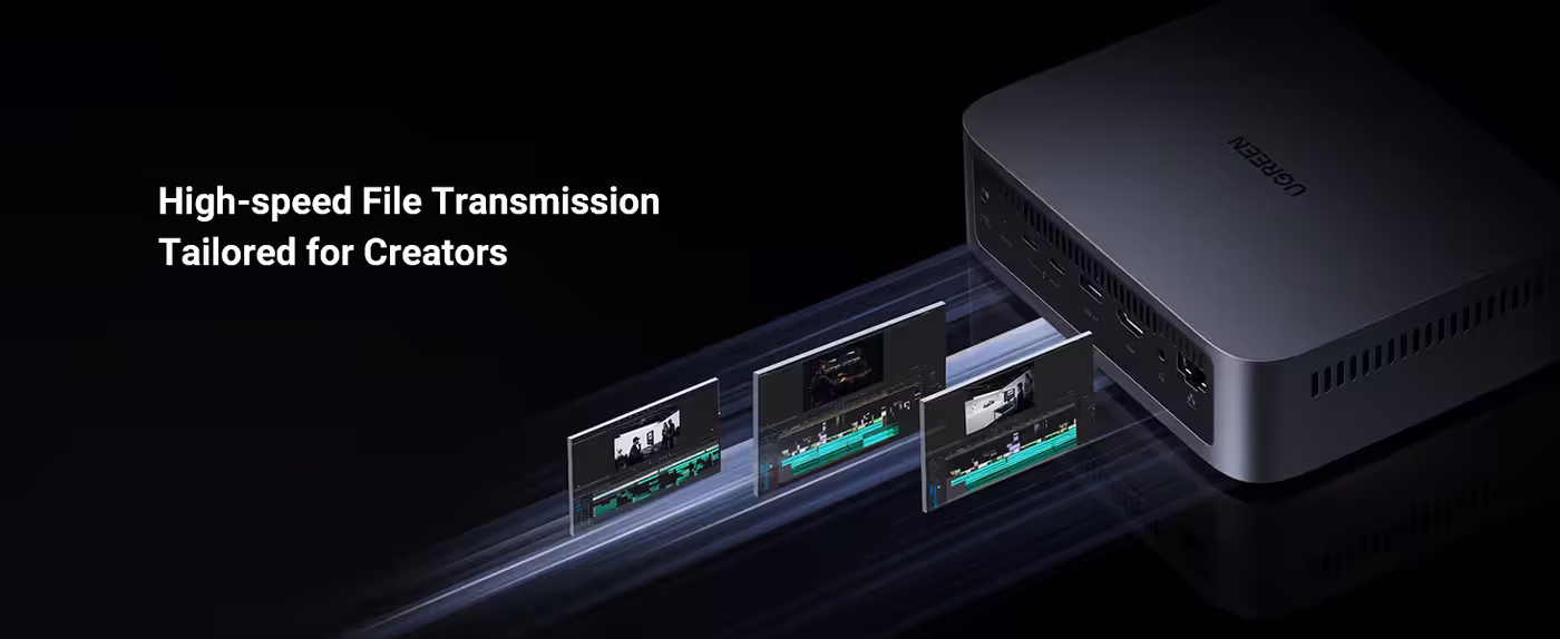 UGOS Pro interface running on the UGREEN NASync DXP480T Plus