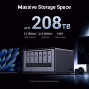 UGREEN NASync DXP6800 Pro 6-Bay NAS, Dual 10GbE, i5 - image 4