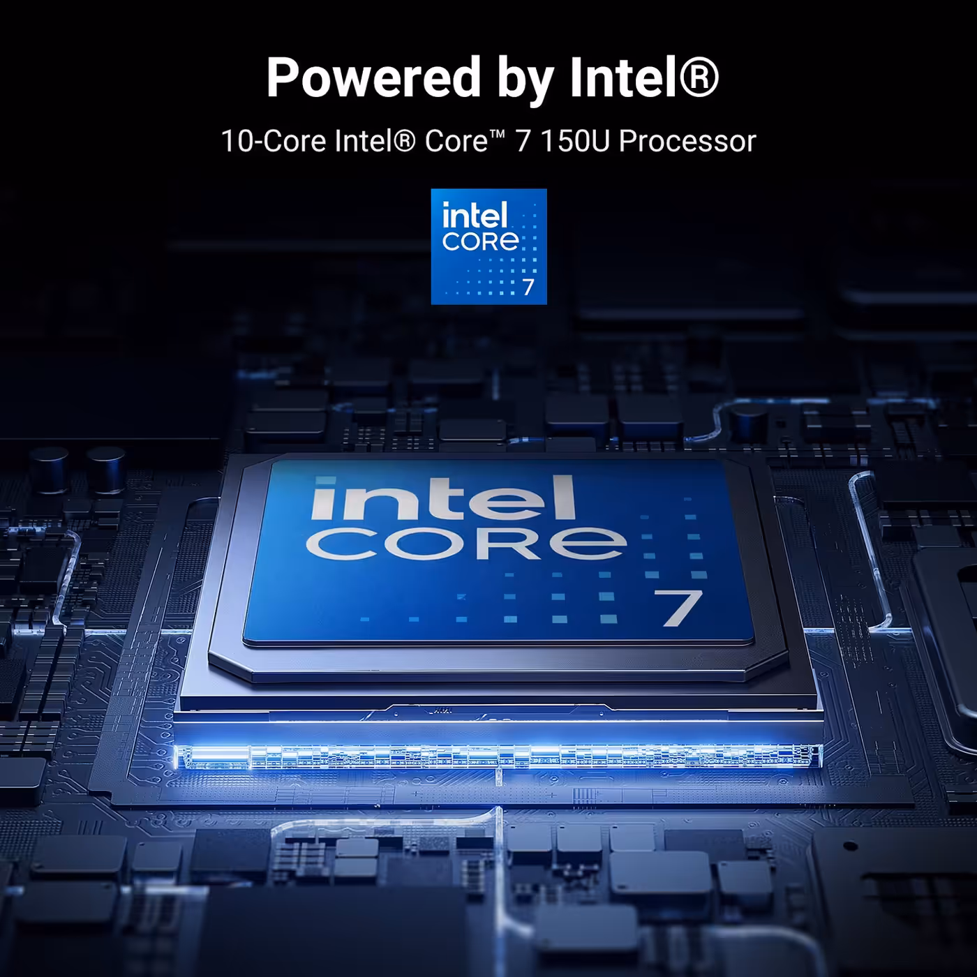 Intel Core 7 processor graphic for the UGREEN NASync DXP8800 Ultra
