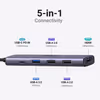 UGREEN Revodok 105 5-in-1 USB-C Hub, 4K HDMI & 100W PD - image 3